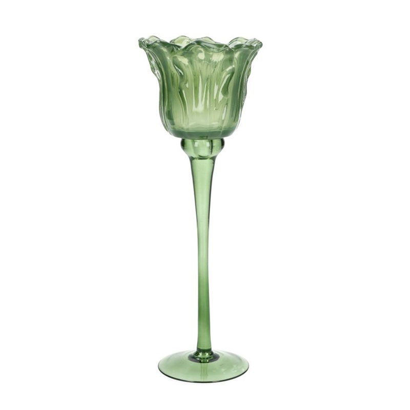 Ljuslykta Blomma på Fot – Grön