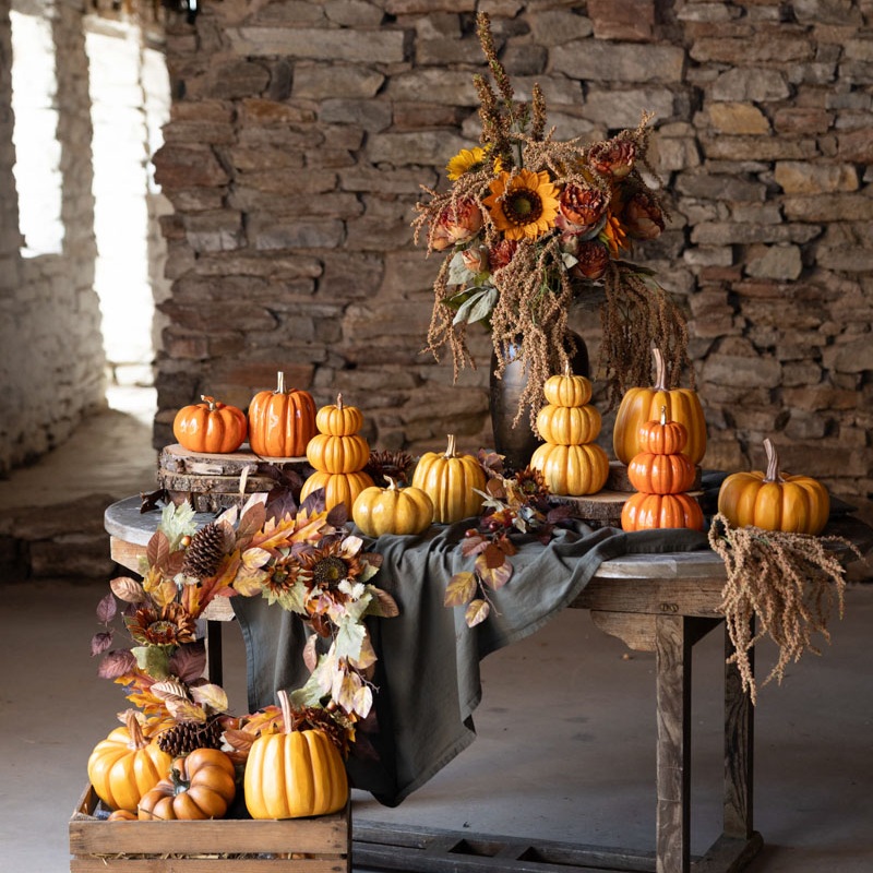 Pumpaserie – Stapelbara Gul Pumpor 