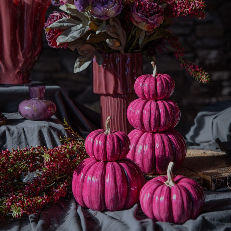 Pumpaserie – Stapelbara Plommon Pumpor 