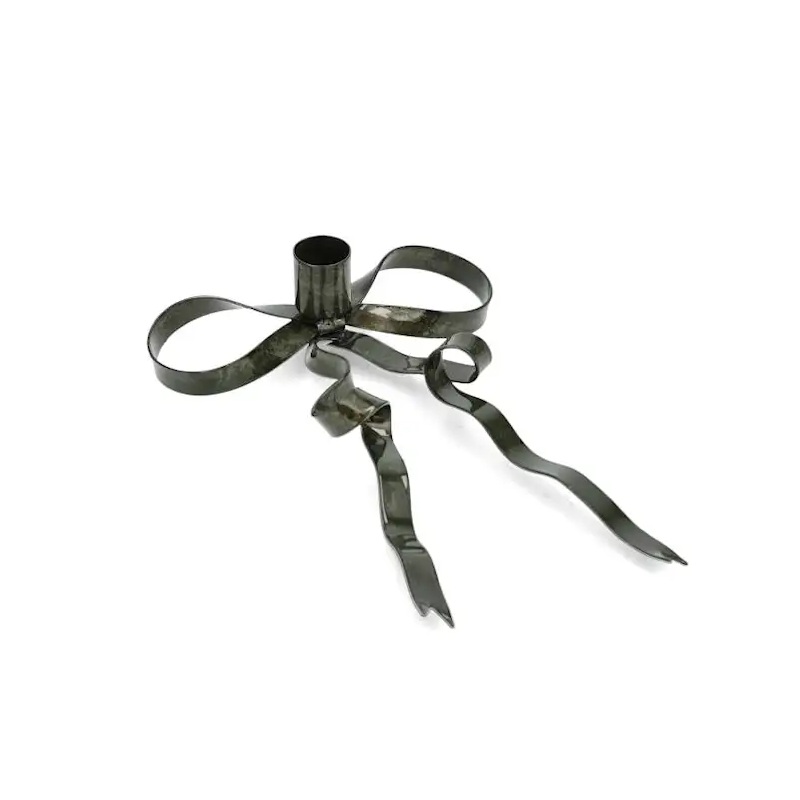 Ljusstake Rosett – Grön