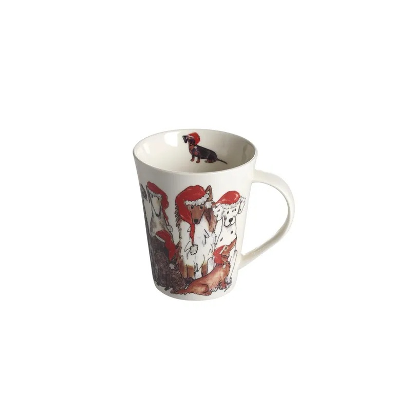 Julmugg med Hundar – Svensk Design