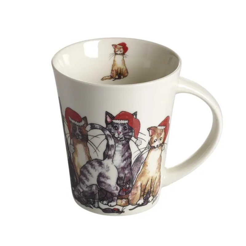 Julmugg med Katter – Svensk Design