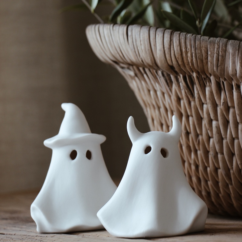 Spöke med horn från Majas Lyktor 