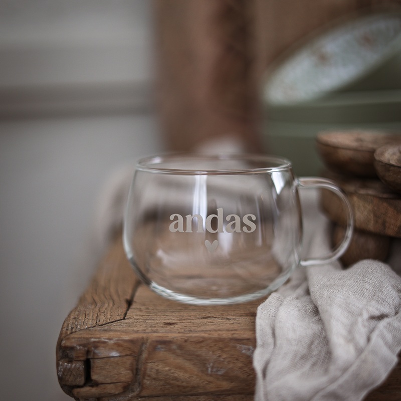 Majas Glasmugg Andas – Majas Cottage