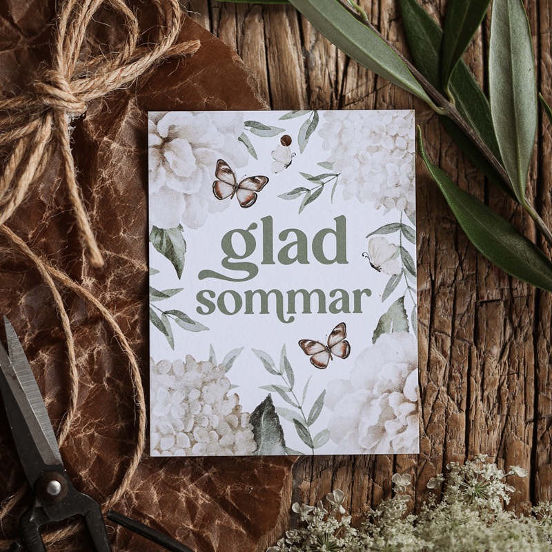 Majas Gåvokort Glad Sommar