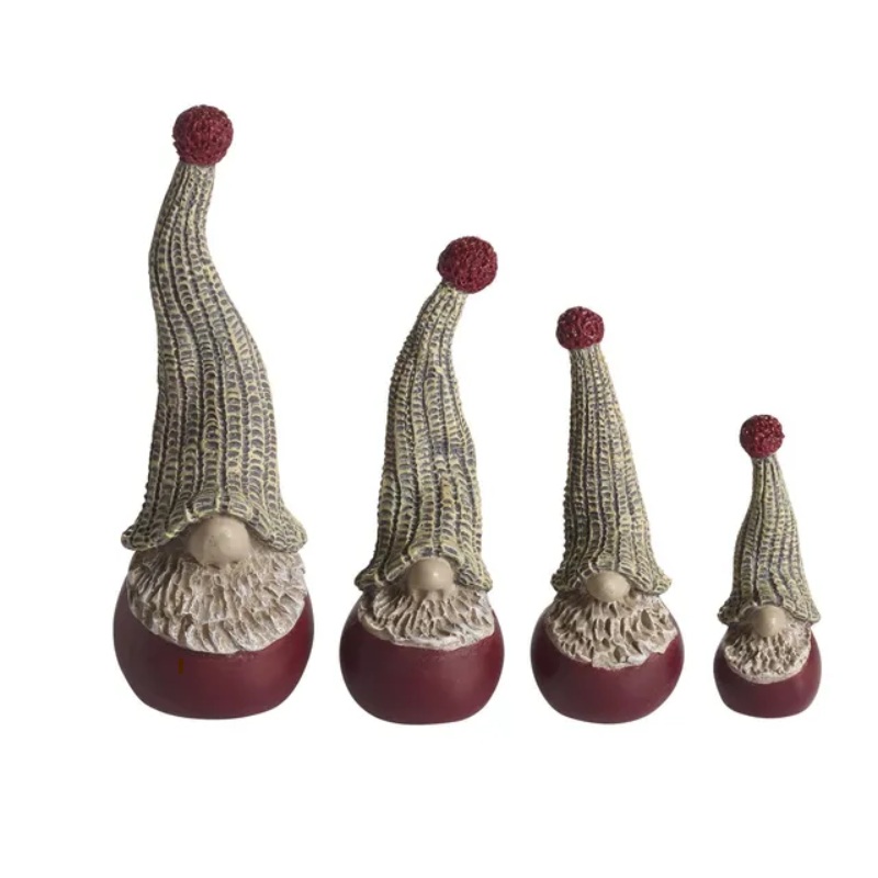 Tomtefamiljen Stickan – 4-pack Jultomtar