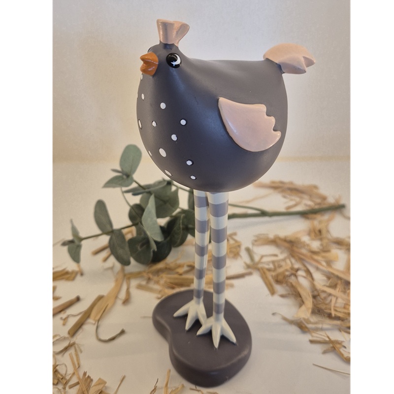 Höna Kling Mörkgrå