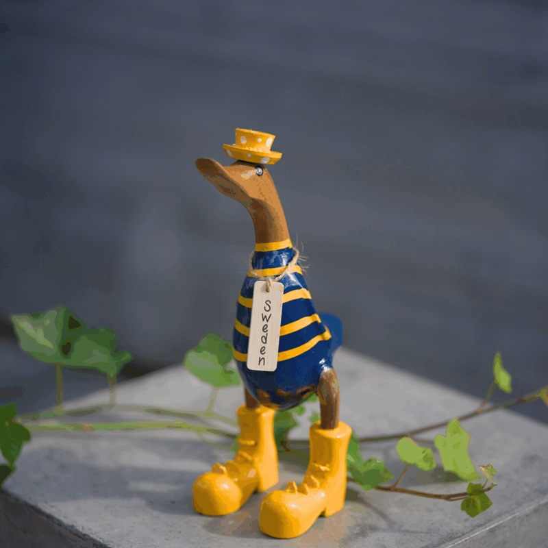 Ankan Sverige i bambu