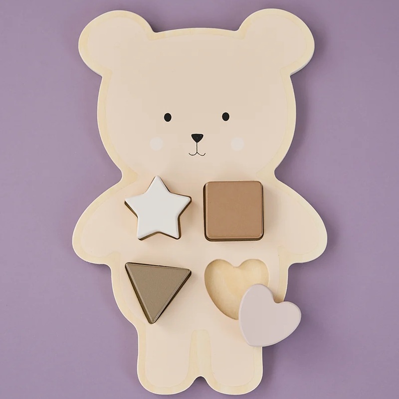 Träleksak Gift Set Teddy