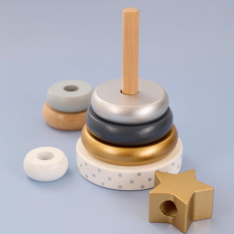 Stapelträleksak Stjärna