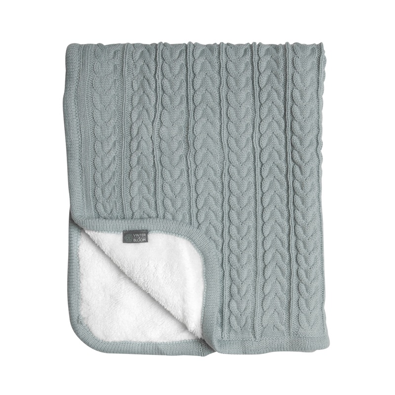 Vinter & Bloom Cuddly Sage Green babyfilt