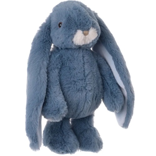 Härligt mjuk gosedjurskanin från Bukowski Design. Kaninen har ljuvlig mjuk päls. Kaninen är i färgen mörk blå.