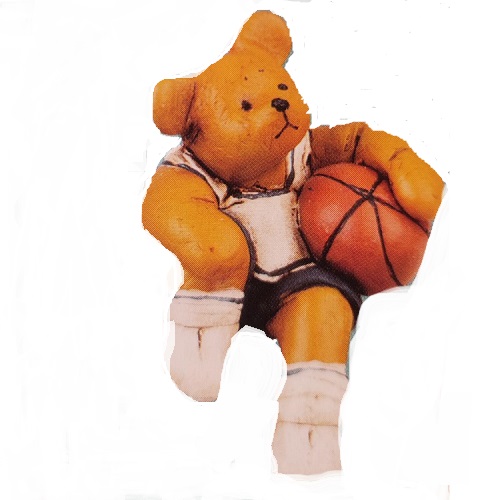 Björnen champion med sin basketboll från Gnomy Diariés by Annekabouke. 