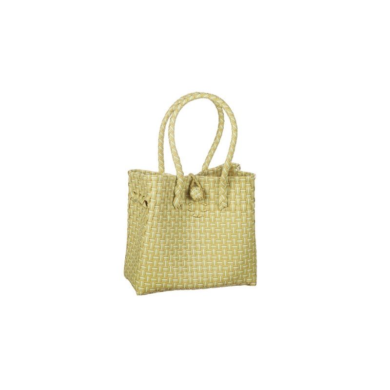 Strandväska Gul 24x10x23cm