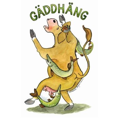 Vykort Gäddhäng
