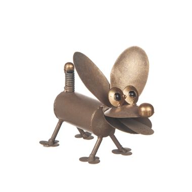 <span class="jp_product_title">Hund i hamrad plåt sandfärg</span>