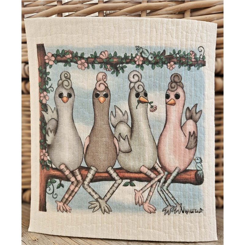 Disktrasa – Fåglar på gren