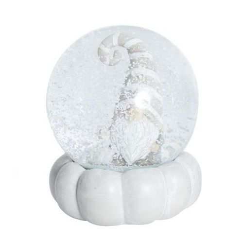 Snöglob Tomte med pumpa