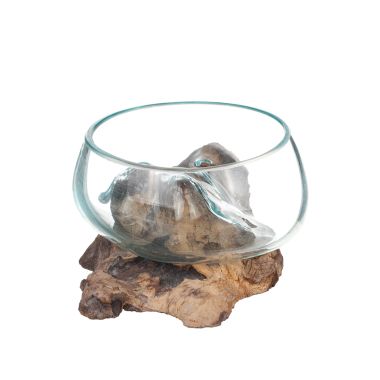 <span class="jp_product_title">Vidare glasskål på rot Ø15 cm OBS! Förhandsbokning</span>