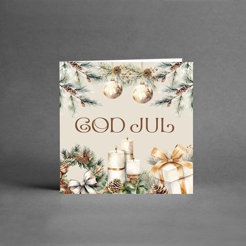 Julkort - God Jul