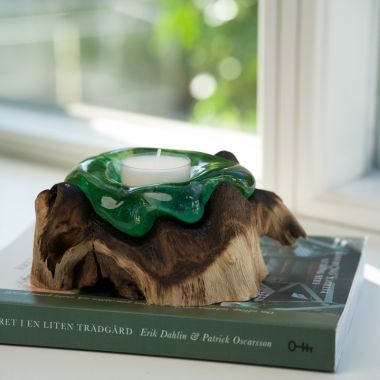 <span class="jp_product_title">Värmeljus på trädrot OBS! Förhandsbokning</span>
