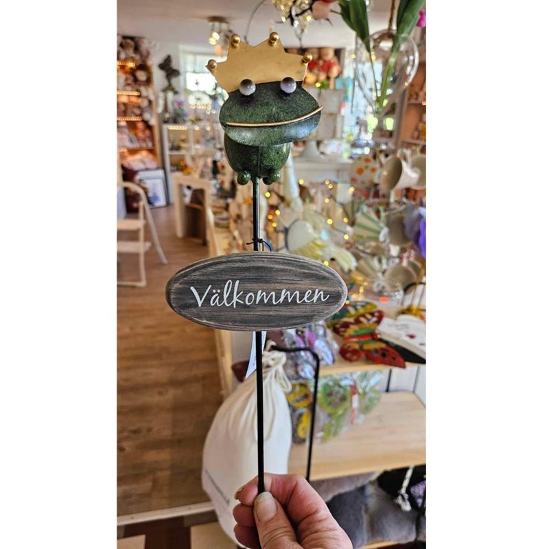 Blomsterpinne Välkommen