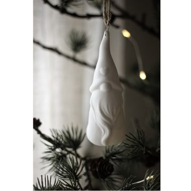 Hängande tomte Santa Heartly - Majas Lyktor