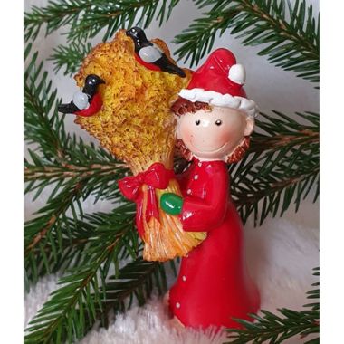 Barfota nisse med kärve