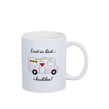 Mugg Husbil Rosa