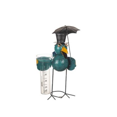 <span class="jp_product_title">Regnmätare Fågel stående inkl. mätglas Blå</span>