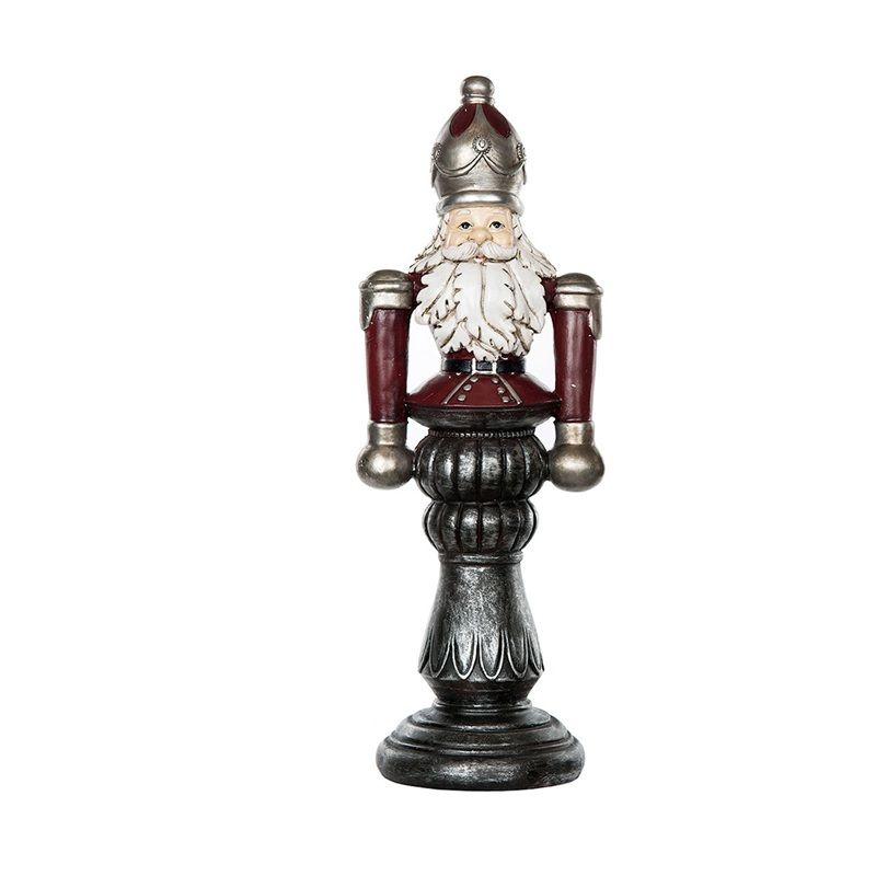 Nötknäppare silver krona