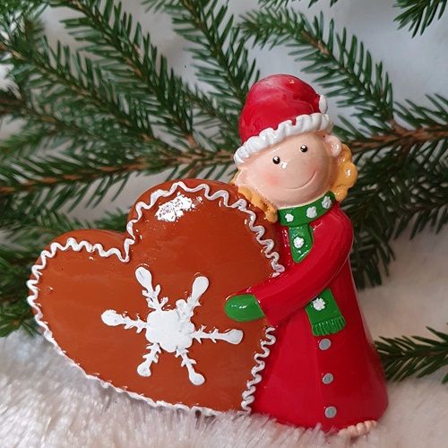 Barfota nisse med pepparkaka