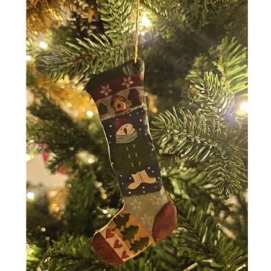 Julstrumpa Snögubbe
