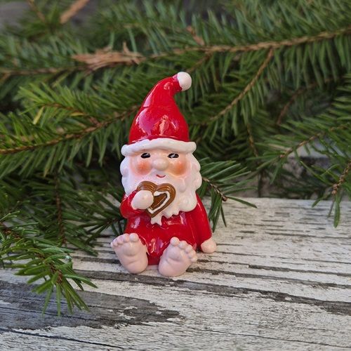 Tomten Torsten med pepparkaka