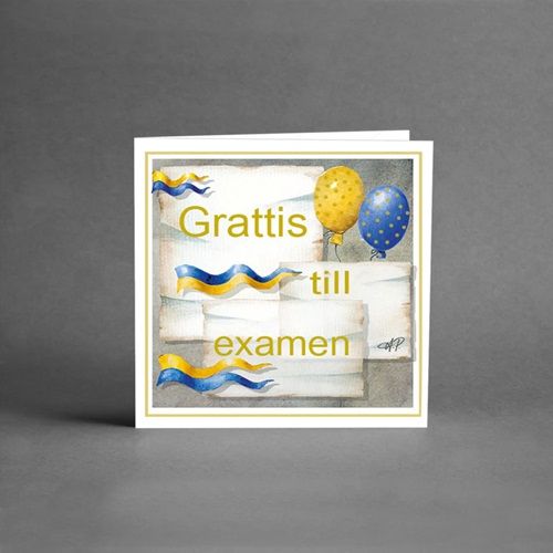 Grattis till examen