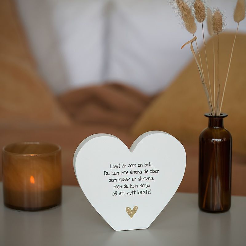 Stående hjärta Livet är som...