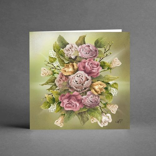 Blomsterbukett
