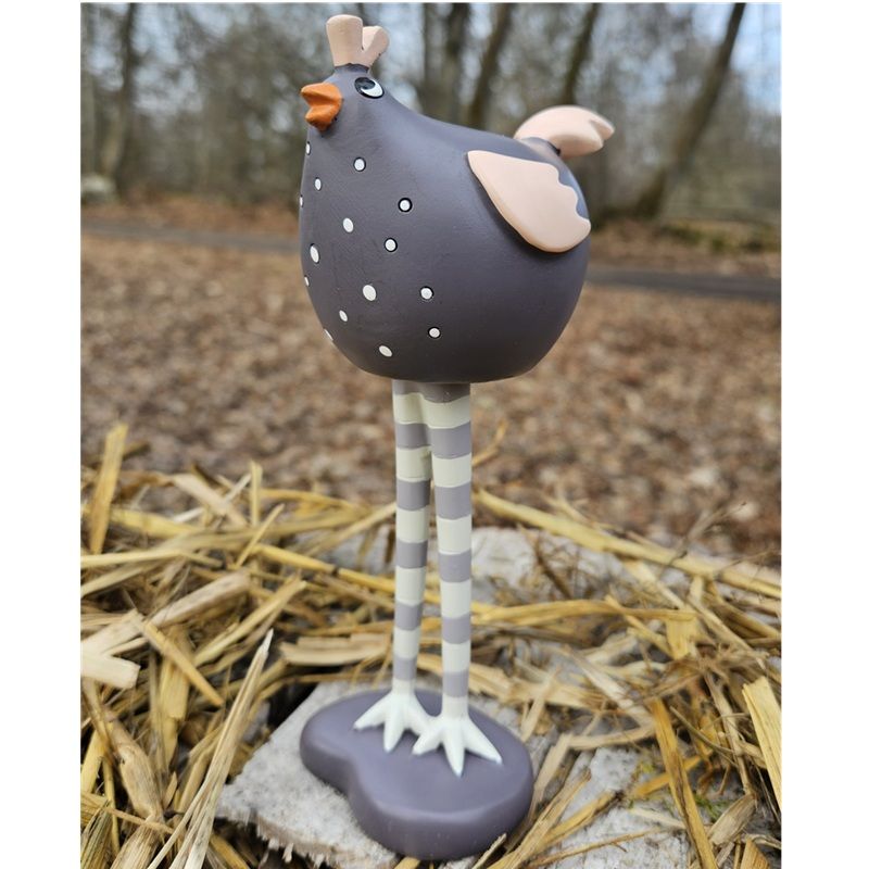 Höna Kling Mörkgrå