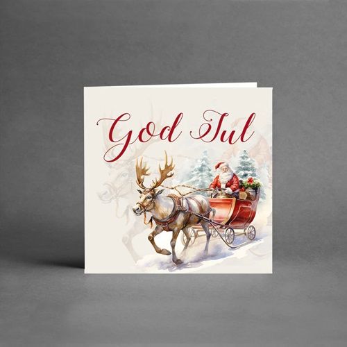 Julkort - God Jul