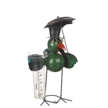 <span class="jp_product_title">Regnmätare Fågel stående inkl. mätglas grön</span>
