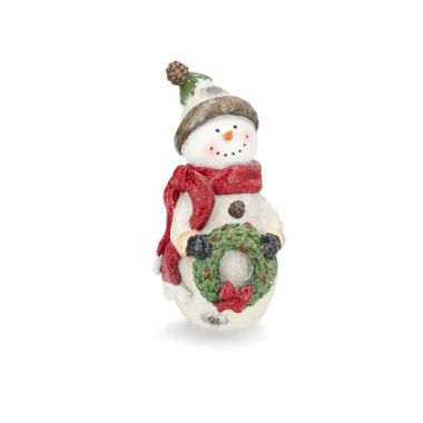 <span class="jp_product_title">Snögubbe med Julkrans – Juldekoration</span>