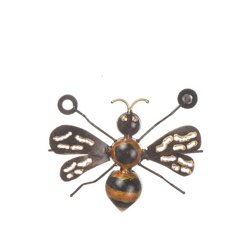 Mörk humla med magnet