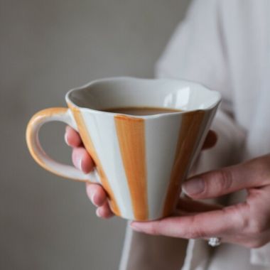 Mugg Stripes Ockra
