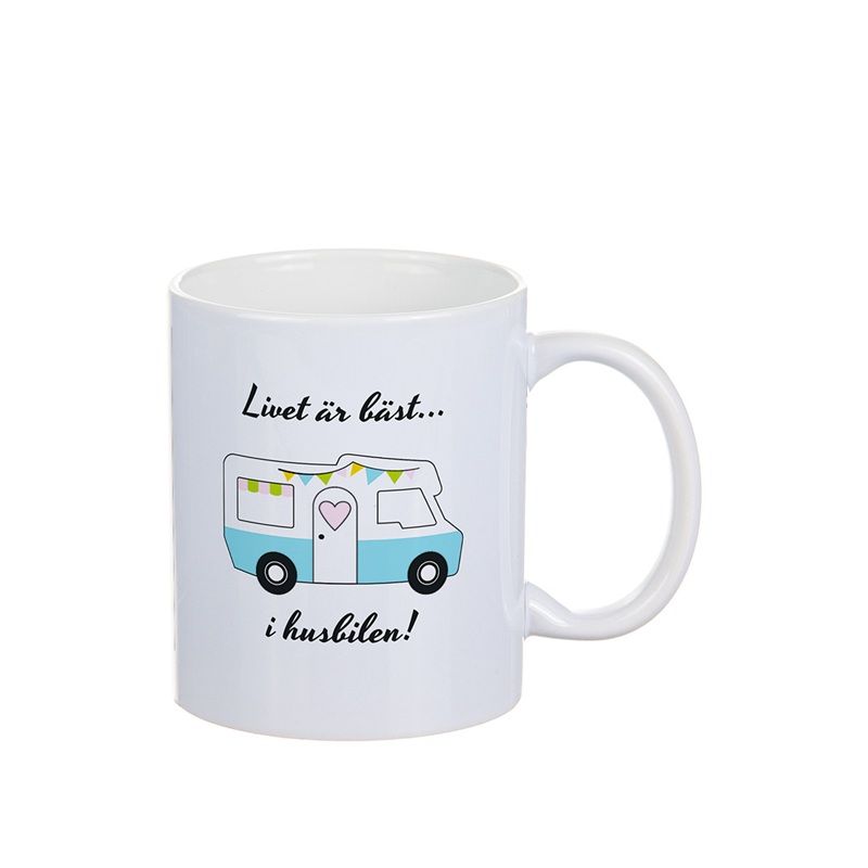 Mugg Husbil Blå
