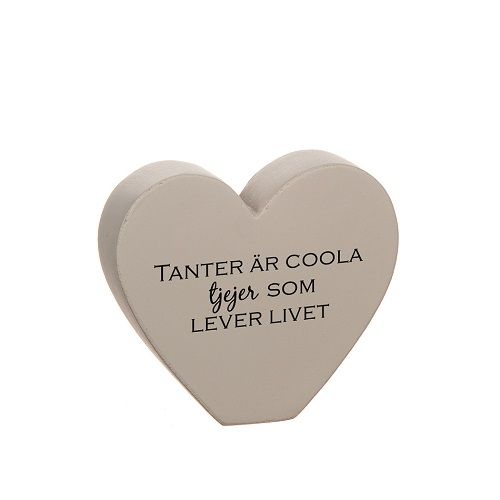 Stående hjärta Tanter är coola...