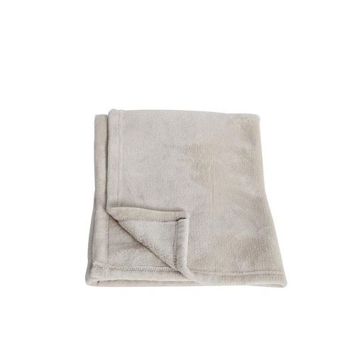 Babyfilt Fleece Beige