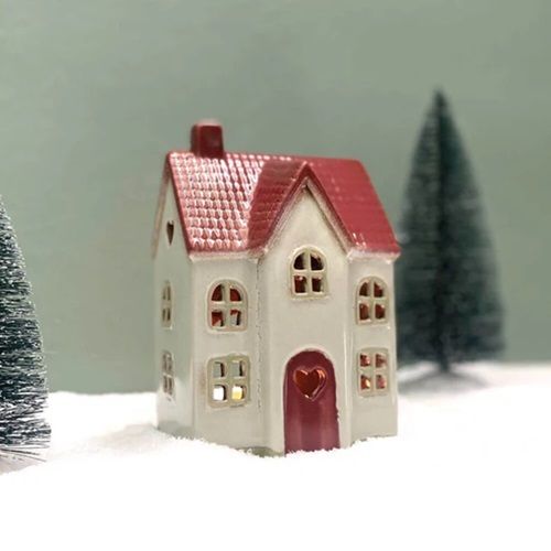 Keramikhus Vit Hjärtgården