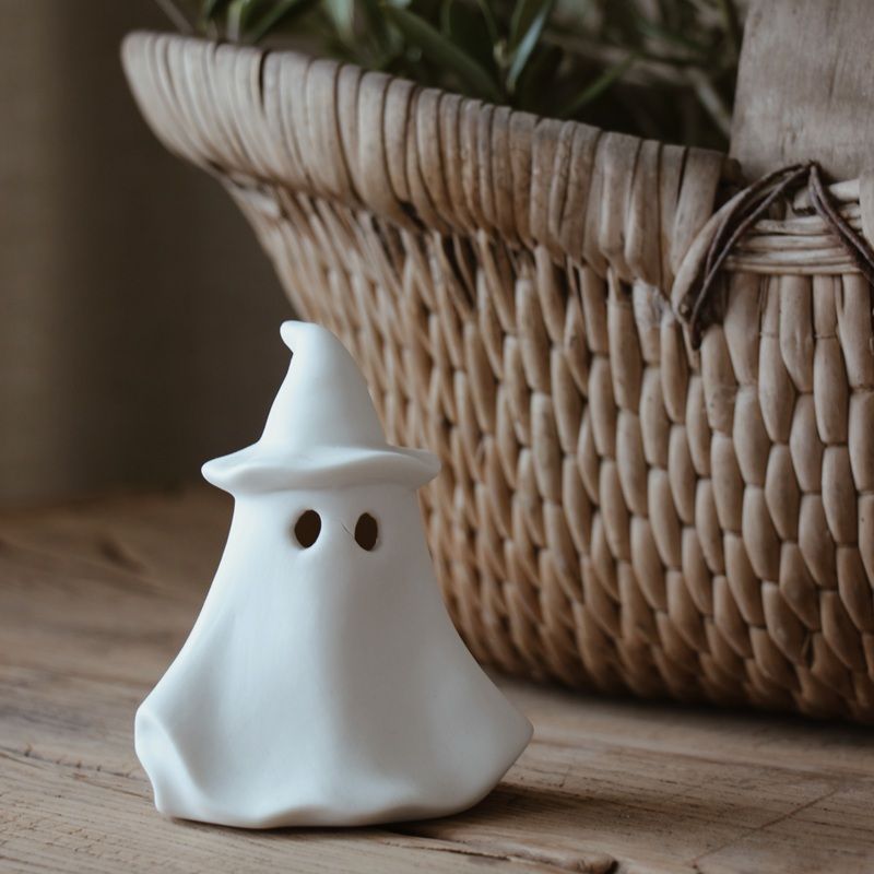 Spöke med hatt från Majas Lyktor OBS! Förhandsbokning!