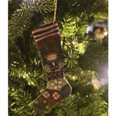 Julstrumpa julbarn