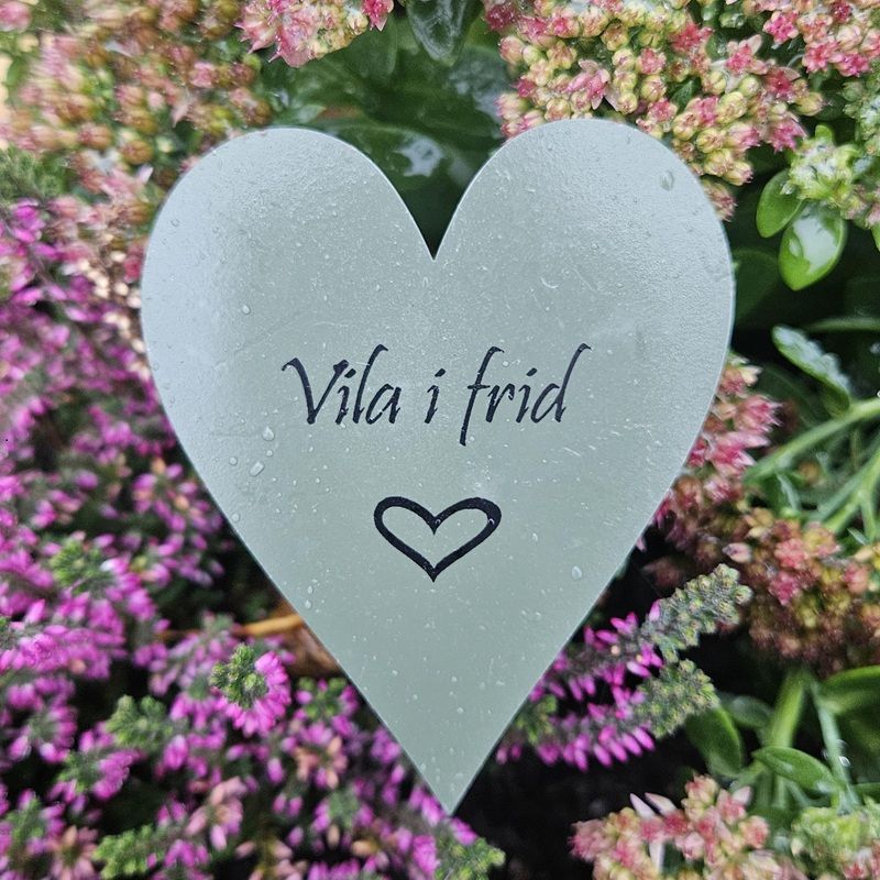 Gravsmyckning Vila i frid